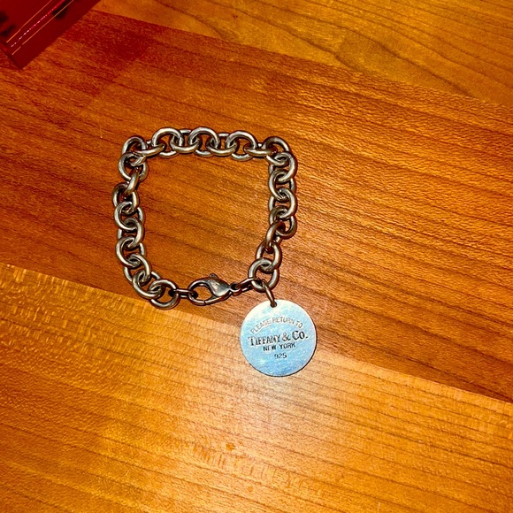 Return to Tiffany charm link bracelet